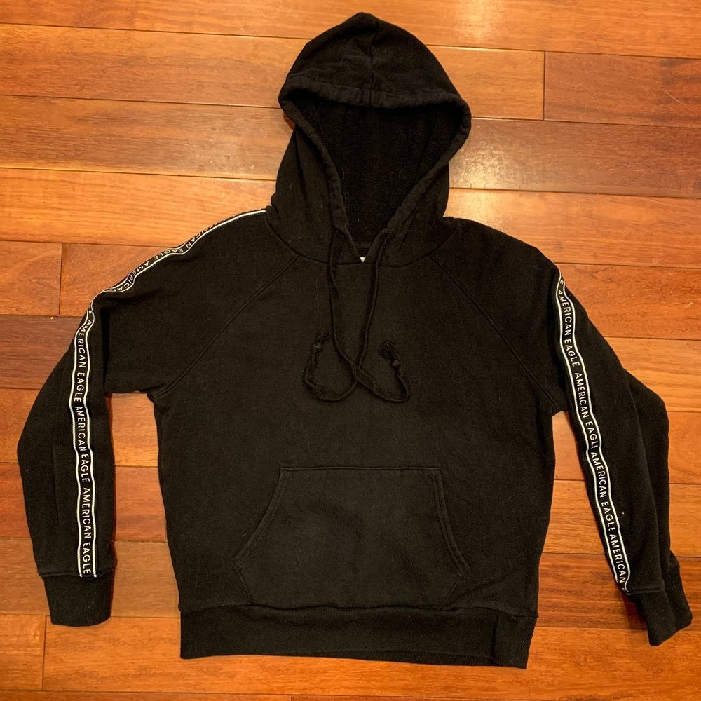 American Eagle Ahh-Mazingly Soft Black Hoodie XS